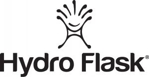 white hydro flask logo